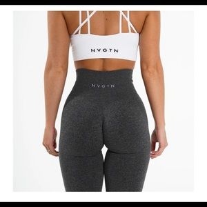 NVGTN NV Leggings- Speckled Black- Size Medium